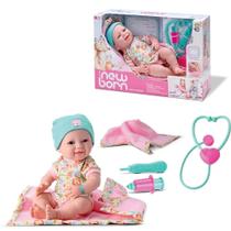 Boneca Bebê Reborn Vinil Maternidade com Kit Médico Infantil - Divertoys
