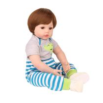 Boneca Bebê Roborn Laura Baby Bryan de Vinil Articulada - Shiny Toys