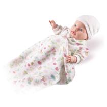 Boneca Bebê Rose Ring Presente Brincadeira Criança Sonoro - Milk Brinquedos
