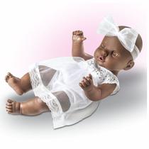 Boneca Bebê Rose Ring Reborn Milk Brinquedos