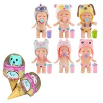Boneca Bebe Sorvetinho Colecionável 6 Modelos Sortidos