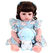 Boneca Bebe Sweetie Reborn(R)Elefantinha Silicone Doll- 48cm Boneca Bebe Sweetie Reborn(R)Elefantinha Silicone Doll- 48cm