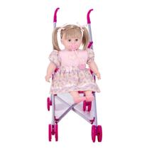 Boneca Bebê Tipo Reborn Sofi C/ Chupeta Sapatinho Carrinho Boneca Boneca Bebê Tipo Reborn Sofi C/ Chupeta Sapatinho Carrinho Boneca