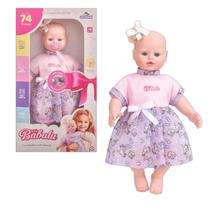 Boneca Bebezão Grande Fala 74 Frases Educacionais Babalu