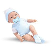 Boneca Bebezinho Real 1O Cuidado Azul