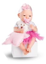 Boneca Bebezinho Real Newborn - 34cm Menina - Roma Brinquedo