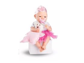 Boneca Bebezinho Real Pink - Roma Boneca Bebezinho Real Pink - Roma