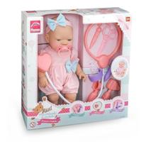 Boneca Bebezinho Real Primeiros Cuidados Gêmeos Menina- Roma
