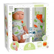 Boneca Bebezinho Real Verde 5681 - Roma