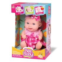 Boneca Bee Baby Sabores Morango - Bee Toys