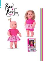 Boneca Bee Bee Girls 30Cm Presente Menina Brincadeira Criança 0855 - Bee Toys