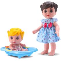 Boneca Bee Hugs Hora Do Banho Mãe E Filha - Bee Toys