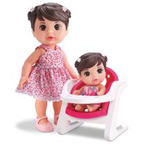 Boneca Bee Hugs Papinha Com Cadeirão - Bee Toys