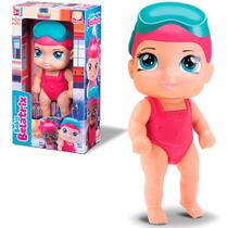 Boneca belatrix baby acqua com touca e oculos collection