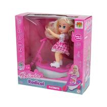 Boneca Belinda Radical Patinete - DM Toys Boneca Belinda Radical Patinete - DM Toys