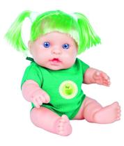 Boneca Bella Fruta Baby 16Cm Maçã Verde Presente Brinquedo Menina 3021 Toyer - Toyer Brinquedos