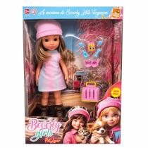 Boneca Beverly Girls Pet Lover Com Acessórios - Bee Toys