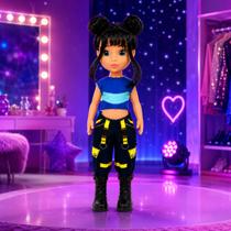 Boneca Beverly Lumi K-POP Cantora Guerreira Brinquedo Menina Boneca Beverly Lumi K-POP Cantora Guerreira Brinquedo Menina