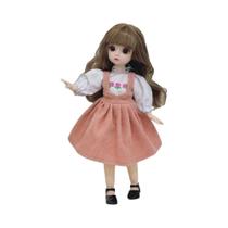 Boneca BJD Anime 30cm (1/6) - Conjunto Completo com 23 Articulações e Roupas