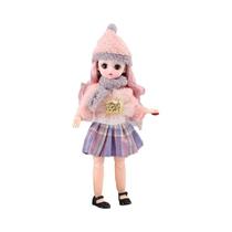 Boneca BJD Anime De 30cm Com Roupas De Princesa, Saia Loli, Brinquedo De Vestir Para Meninas,