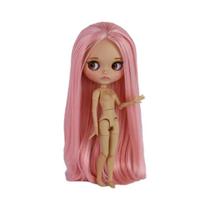 Boneca BJD De 30cm Com Pele Marrom E Acabamento Fosco, Menina Fofa Com Laço, Presente ICY DBS Blyth Boneca BJD De 30cm Com Pele Marrom E Acabamento Fosco, Menina Fofa Com Laço, Presente ICY DBS Blyth