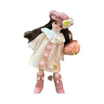 Boneca BJD De 30cm Menina Conjunto De Roupas De 6 Peças Brinquedo Princesa Presente De Aniversário