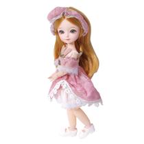 Boneca BJD de 31 cm 1/6 com 23 juntas móveis, maquiagem e vestuário - Lightbek Official Store