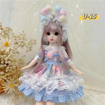 Boneca BJD Kawaii De 30cm, Conjunto Completo, 16 Meninas Reborn, Brinquedo De Vestir, 23