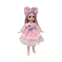 Boneca BJD Kawaii De 30cm, Conjunto Completo, 16 Meninas Reborn, Brinquedo De Vestir, 23