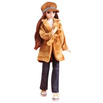 Boneca BJD UCanaan 1/4 SD 45 cm com conjunto completo de roupas, sapatos e peruca