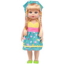 Boneca, boneca, desenho animado, princesa, brinquedo de simulação de 35 cm