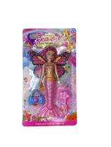 Boneca borboleta com acessórios