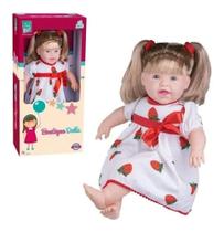 Boneca Boutique Dolls Com Cabelo Loiro Ref 471 Super Toys