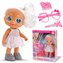 Boneca Brave Girls Artista Para Colorir E Customizar Com 6 Canetinhas Óculos E Presilhas Boneca Brave Girls Artista Para Colorir E Customizar Com 6 Canetinhas Óculos E Presilhas