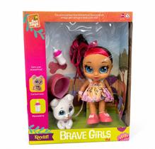 Boneca Brave Girls Kendall Pet Com Acessórios - Bee Toys Boneca Brave Girls Kendall Pet Com Acessórios - Bee Toys