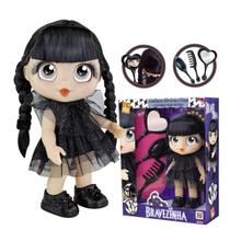 Boneca Bravezinha em Vinil com Acessórios Brinquedo Infantil Espelinho Escovinha Pente Menina - Bee Toys