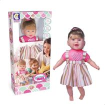 Boneca Brincando Com As Frases 44cm 2255 - Cotiplás