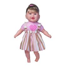 Boneca Brincando Com As Frases C/ Som 40 Cm - Cotiplás 2255