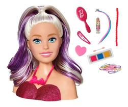 Boneca Busto Barbie Maquiagem Styling Head Faces Original