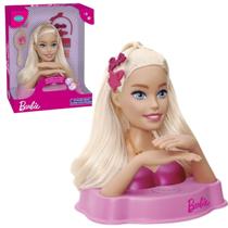 Boneca Busto Barbie Styling Head Core Fala 12 Frases - Pupee