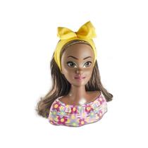 Boneca Busto Cinty Negra Styling head com Acessórios Milk 602