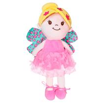 Boneca Butterfly De Pelúcia Macia E Fofa Com Asas De Borboleta Para Presentear