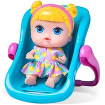 Boneca C/ Bebê Conforto Baby's Collection Menina Brincar - Super Toys