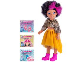 Boneca Cabelos Cacheados Charmosa Surprise Boneca Cabelos Cacheados Charmosa Surprise