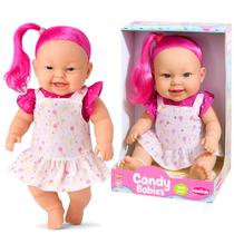 Boneca Candy Babies Sorvete Ice Cream Cabelo Rosa Xuxinha na Caixa Original Bambola