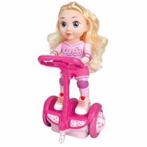 Boneca Candy Hoverboard Infantil Com Luz e Música