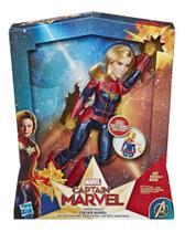 Boneca Capitã Marvel Photon Power FX Eletrônica 30cm Marvel Hasbro E3610