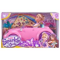 Boneca Caro Brinquedo Zuru Sparkle Girlz Conversível With Doll 10028