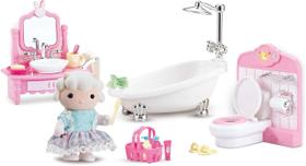 Boneca Casinha Feliz Conjt. Banheiro + Acessórios Zoop Toys Boneca Casinha Feliz Conjt. Banheiro + Acessórios Zoop Toys