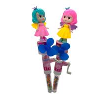 Boneca Cata Vento - Tubo Balinhas Tutti Frutti - Display c/ 12 Unidades Boneca Cata Vento - Tubo Balinhas Tutti Frutti - Display c/ 12 Unidades